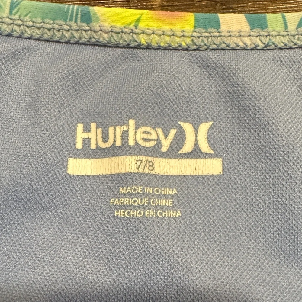 Hurley Kids Tropical Bikini Set - Blue and Purple